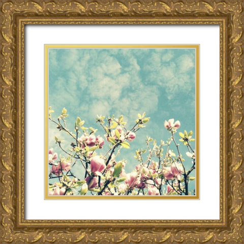 Reach Out Gold Ornate Wood Framed Art Print with Double Matting by Dvorak, Vicki
