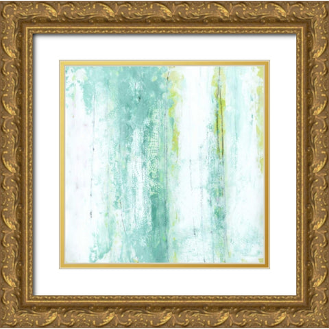 Garden Abstraction 16 Gold Ornate Wood Framed Art Print with Double Matting by Buddenhaugen, Sophia