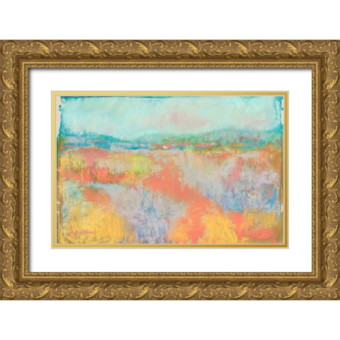 Dream of the Horizon 1 Gold Ornate Wood Framed Art Print with Double Matting by Miller, Sonia