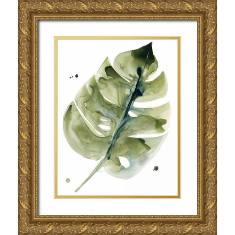 Warm tropics 1 Gold Ornate Wood Framed Art Print with Double Matting by Swartz, Megan