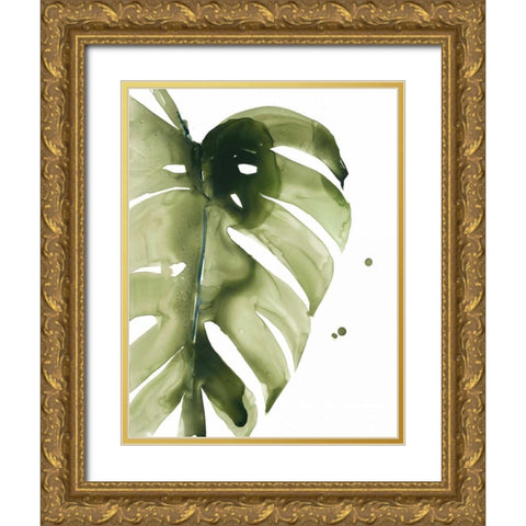 Warm tropics 2 Gold Ornate Wood Framed Art Print with Double Matting by Swartz, Megan