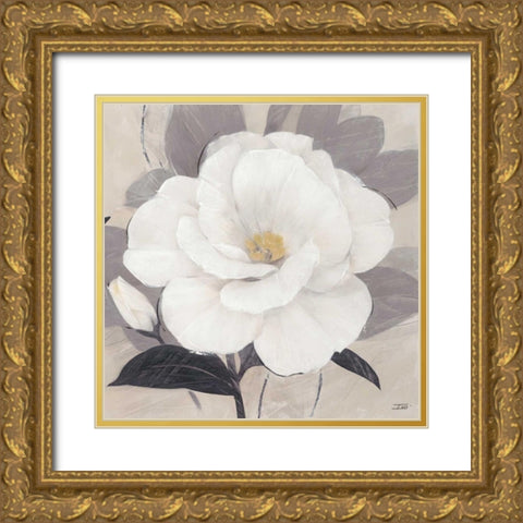 Unfolding Blossoms Detail 2 Gold Ornate Wood Framed Art Print with Double Matting by Stoyanov, Ivo