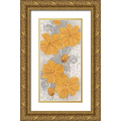 Amber Medina Panel Gold Ornate Wood Framed Art Print with Double Matting by Stoyanov, Ivo