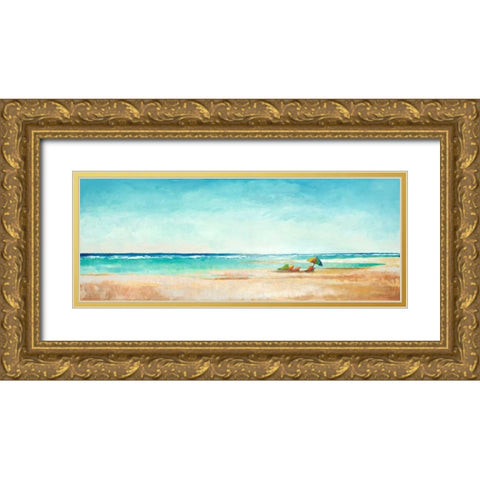 Thats the Spot Gold Ornate Wood Framed Art Print with Double Matting by Kroeker, Wendy