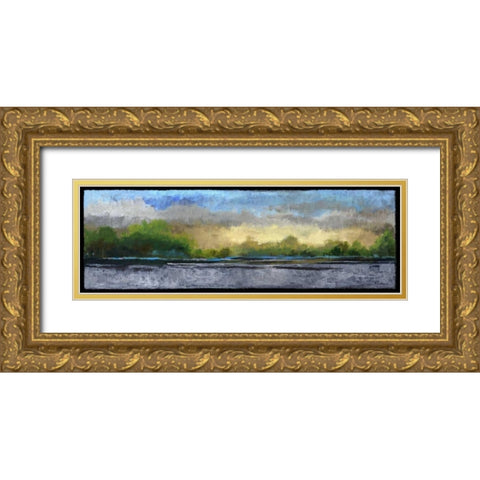 Magic Vista Gold Ornate Wood Framed Art Print with Double Matting by Kroeker, Wendy