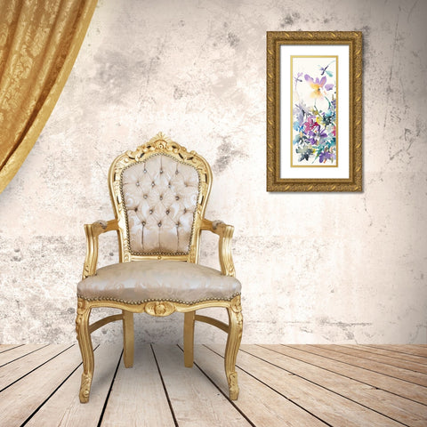 Forever Summer 1 Gold Ornate Wood Framed Art Print with Double Matting by Johannesson, Karin