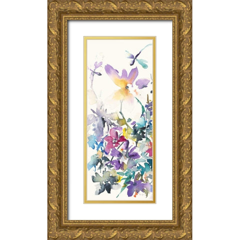Forever Summer 1 Gold Ornate Wood Framed Art Print with Double Matting by Johannesson, Karin