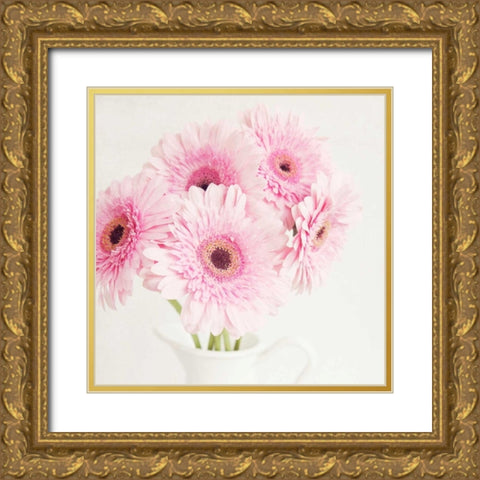 Pretty in Pink Gold Ornate Wood Framed Art Print with Double Matting by Susannah Tucker Photography