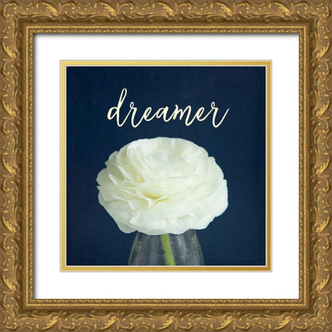 Dreamer Gold Ornate Wood Framed Art Print with Double Matting by Susannah Tucker Photography