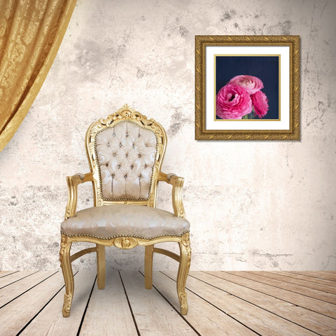 Enchanted Posies Gold Ornate Wood Framed Art Print with Double Matting by Susannah Tucker Photography