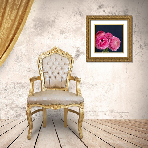 Enchanted Blooms Gold Ornate Wood Framed Art Print with Double Matting by Susannah Tucker Photography