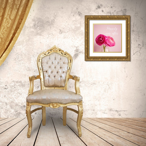 Happily Ever After Gold Ornate Wood Framed Art Print with Double Matting by Susannah Tucker Photography