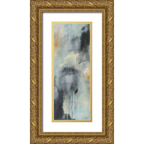 Tranquility 1 Gold Ornate Wood Framed Art Print with Double Matting by Green, Elise