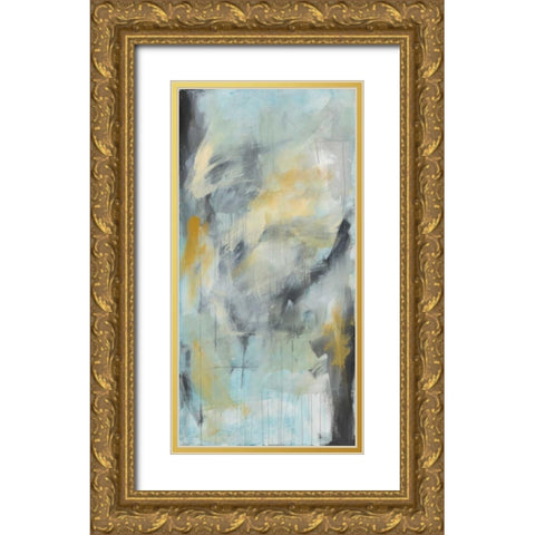 Tranquility 2 Gold Ornate Wood Framed Art Print with Double Matting by Green, Elise