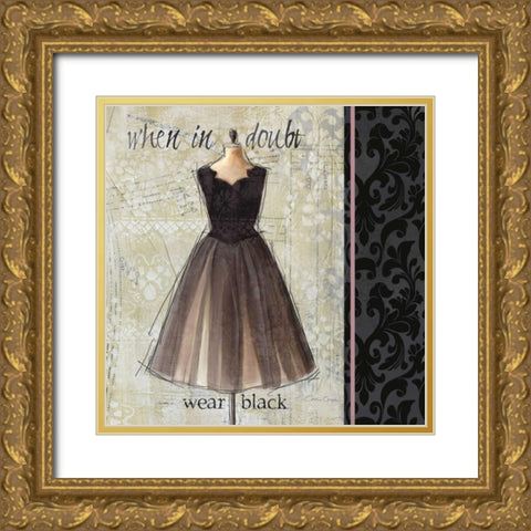 Le Style Chic 2 Gold Ornate Wood Framed Art Print with Double Matting by Cooper, Carlie