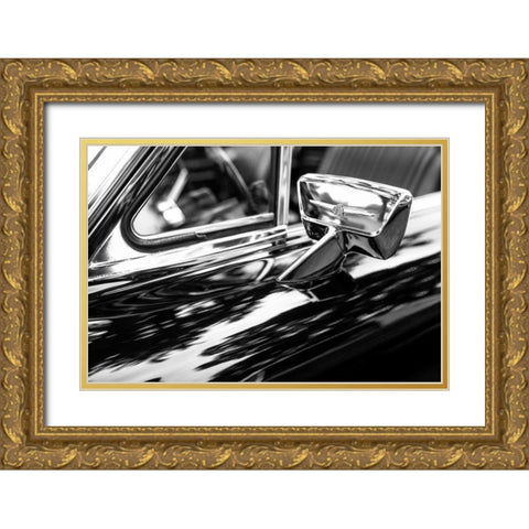 Chrome and Polish Gold Ornate Wood Framed Art Print with Double Matting by Mark Spowart Photography