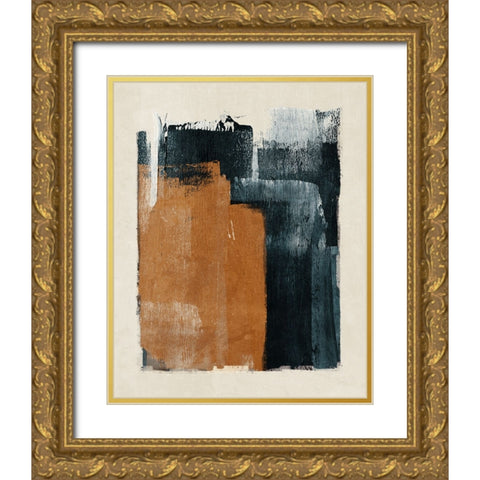 Natural Organic 2 Gold Ornate Wood Framed Art Print with Double Matting by Tabby, Oliver