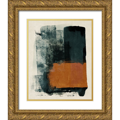 Natural Organic 3 Gold Ornate Wood Framed Art Print with Double Matting by Tabby, Oliver