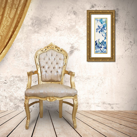 Flowing Branches I Gold Ornate Wood Framed Art Print with Double Matting by Dos Santos, Bella