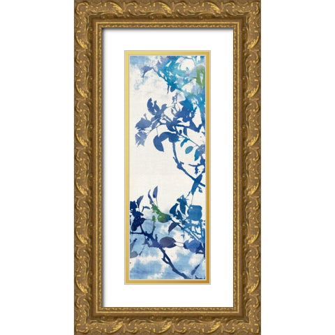 Flowing Branches I Gold Ornate Wood Framed Art Print with Double Matting by Dos Santos, Bella