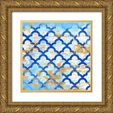 Moroccan Spa 3 Gold Ornate Wood Framed Art Print with Double Matting by Ross, Devon