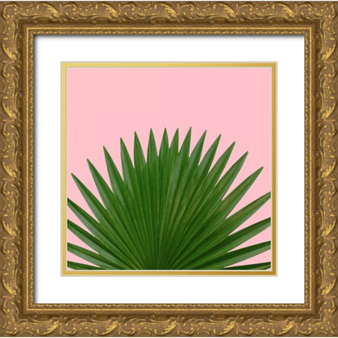 Miami Vibe 1 Gold Ornate Wood Framed Art Print with Double Matting by Duprais, Cameron