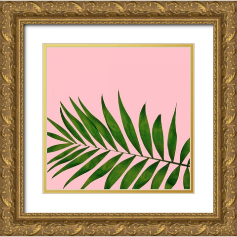 Miami Vibe 3 Gold Ornate Wood Framed Art Print with Double Matting by Duprais, Cameron