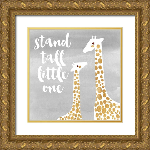 Stand Tall Gold Ornate Wood Framed Art Print with Double Matting by Taylor, Evangeline