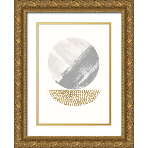 Balanced Gold Ornate Wood Framed Art Print with Double Matting by Taylor, Evangeline