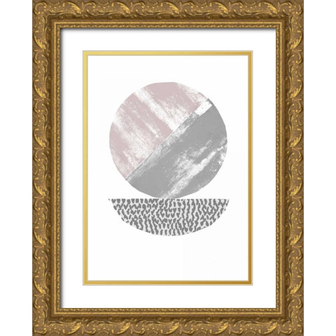 Perfect Balance Gold Ornate Wood Framed Art Print with Double Matting by Taylor, Evangeline