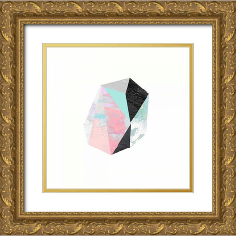 Crystalize 1 Gold Ornate Wood Framed Art Print with Double Matting by Taylor, Evangeline