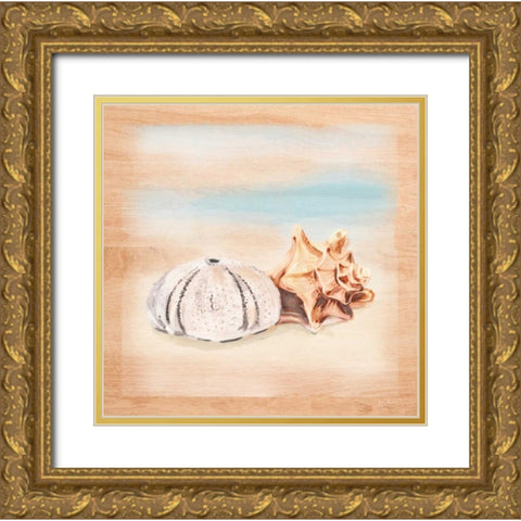 Natural Ocean 1 Gold Ornate Wood Framed Art Print with Double Matting by Art Atelier Alliance