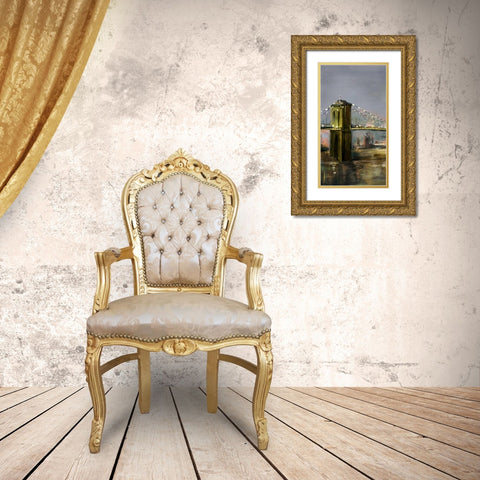 Metropolis 1 Gold Ornate Wood Framed Art Print with Double Matting by Art Atelier Alliance