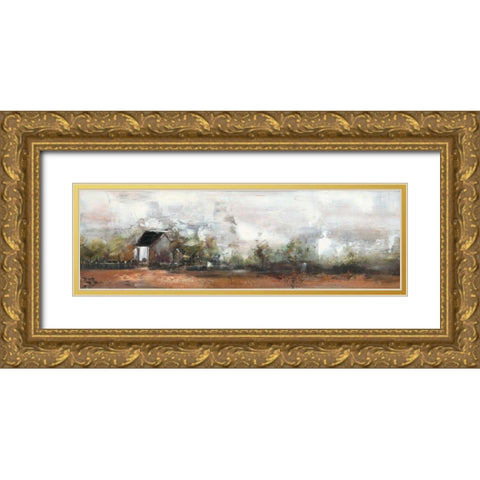 Heartland 1 Gold Ornate Wood Framed Art Print with Double Matting by Art Atelier Alliance