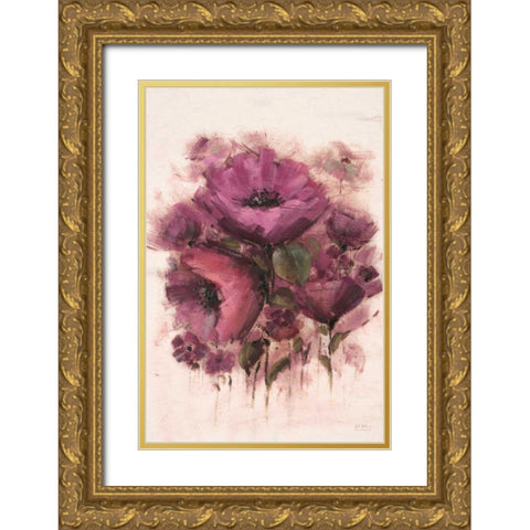 Garden Jaunts 1 Gold Ornate Wood Framed Art Print with Double Matting by Art Atelier Alliance
