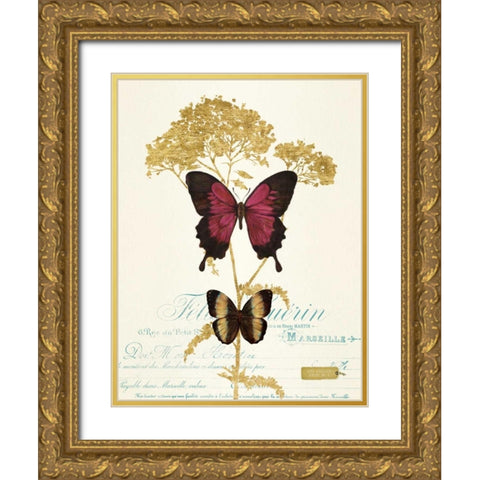 Art Atelier No.2 Gold Ornate Wood Framed Art Print with Double Matting by Art Atelier Alliance