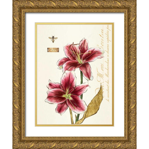 Art Atelier No.3 Gold Ornate Wood Framed Art Print with Double Matting by Art Atelier Alliance