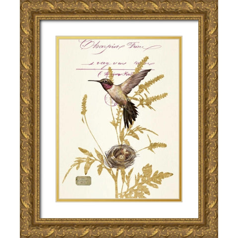Art Atelier No.6 Gold Ornate Wood Framed Art Print with Double Matting by Art Atelier Alliance