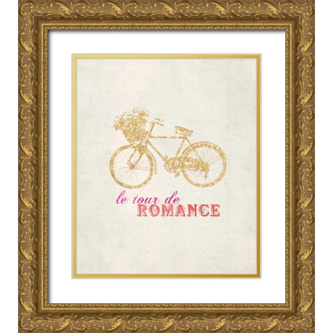 Romance Collection Tour Gold Ornate Wood Framed Art Print with Double Matting by Amori, Miyo