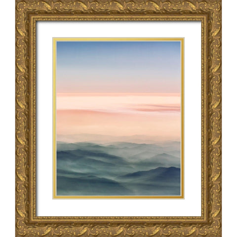 Between Earth and Sky 2 Gold Ornate Wood Framed Art Print with Double Matting by Scott, Avery