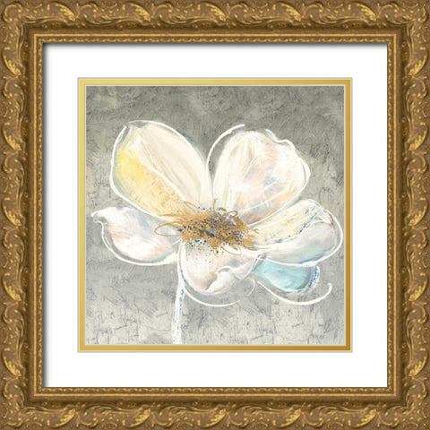 Essence Gold Ornate Wood Framed Art Print with Double Matting by Jing, Jin