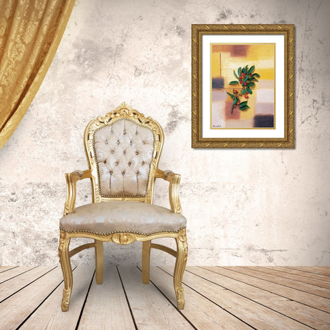 Timeless colours I Gold Ornate Wood Framed Art Print with Double Matting by de Bruijn, Hans