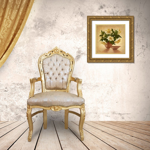 Subtile decorations IV Gold Ornate Wood Framed Art Print with Double Matting by Tobias, Horst