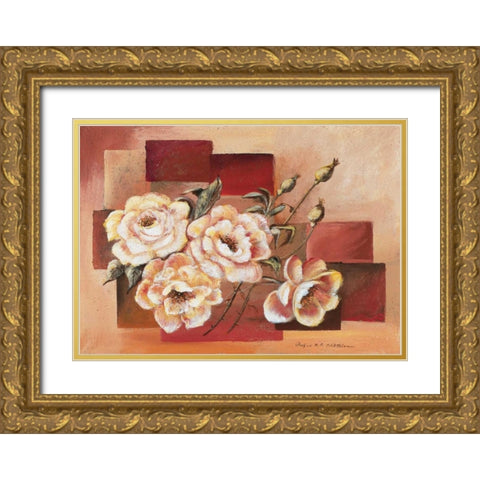 Mallorcas Pride Gold Ornate Wood Framed Art Print with Double Matting by Schottler, Katharina