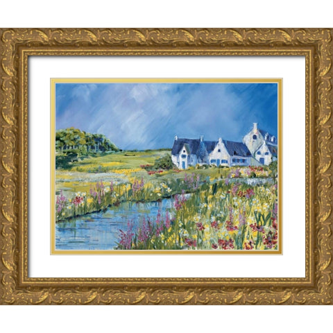 Lovely site II Gold Ornate Wood Framed Art Print with Double Matting by Cruysberg, Marijke