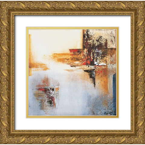 Die another Day ll Gold Ornate Wood Framed Art Print with Double Matting by Geurts, Nelly