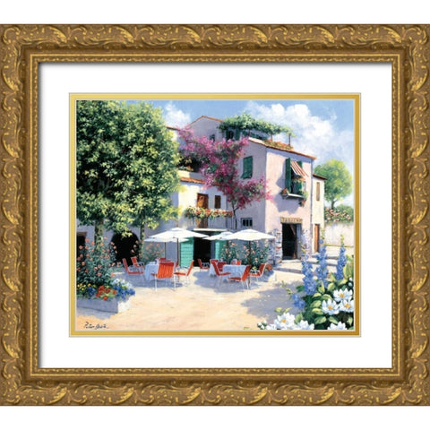 Daydream delight Gold Ornate Wood Framed Art Print with Double Matting by Motz, Peter