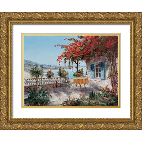 Everyones dream Gold Ornate Wood Framed Art Print with Double Matting by Withaar, Reint