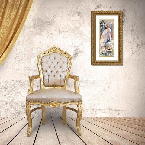 Secrets Gold Ornate Wood Framed Art Print with Double Matting by Camel, Stefanie