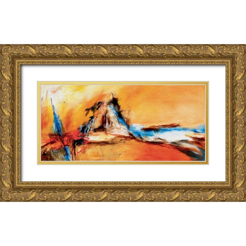 Reconciliation Gold Ornate Wood Framed Art Print with Double Matting by Gerbecks, Tilly